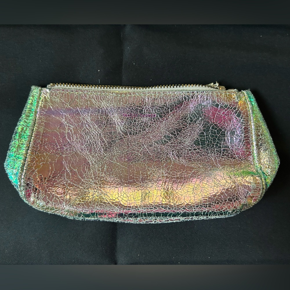Tracey Tanner - small fatty pouch in iridescent metallic gold